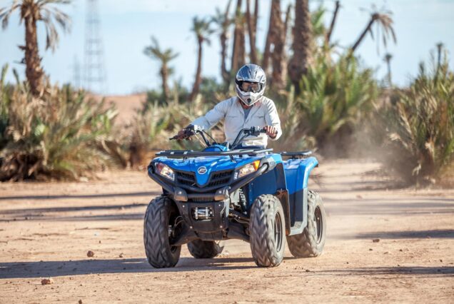 Quad biking in the Palmeraie